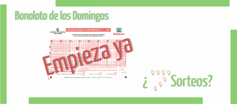Nuevo sorteo de la Bonoloto los domingos