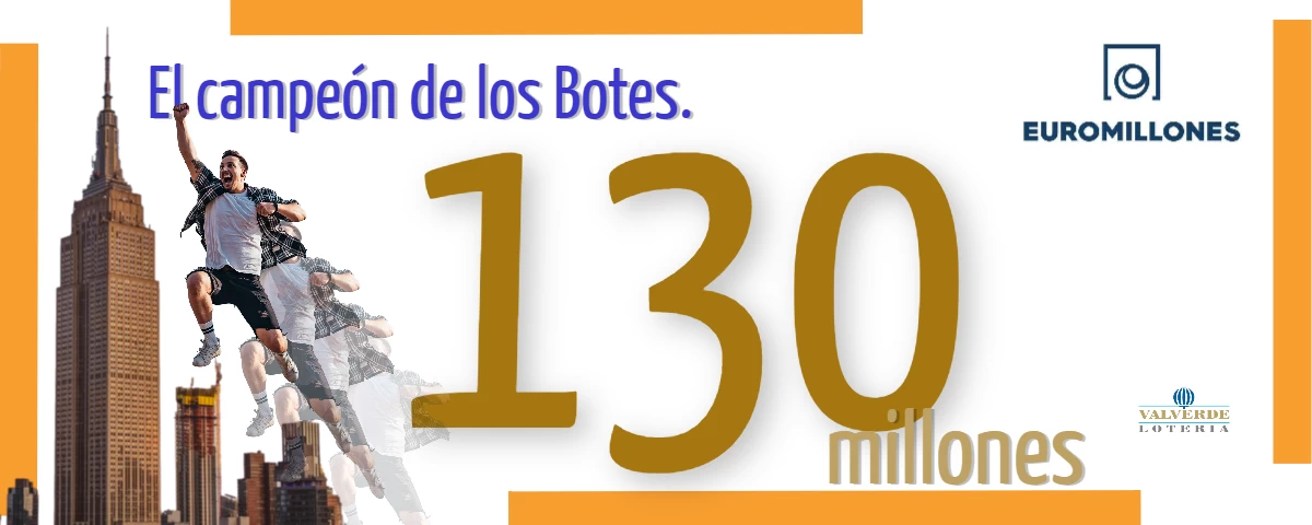 Sorteo Especial Euromillones 130 millones 2025