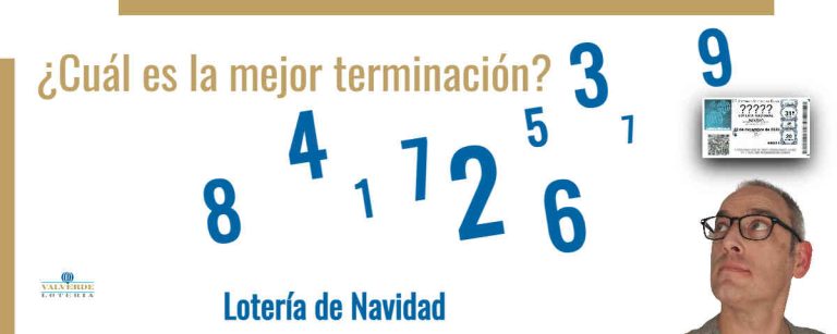 Terminaciones más premiadas de Lotería de Navidad